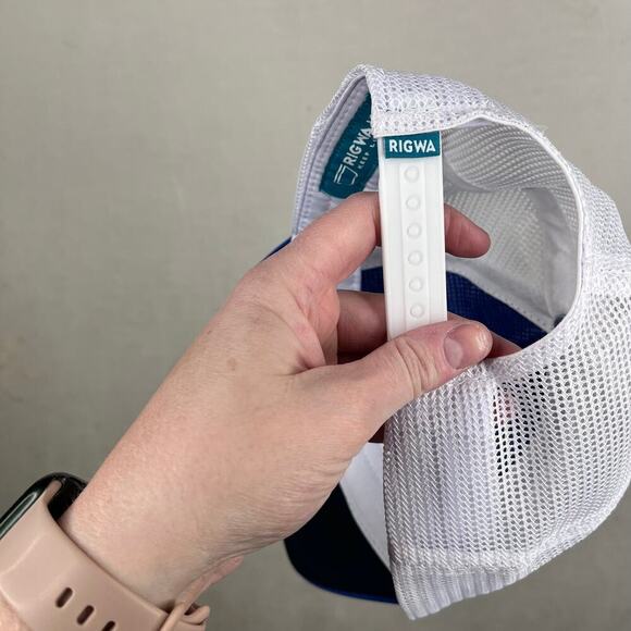 Rigwa Life “keep life fresh” mesh snapback adjustable ball cap one size nwot - Picture 4 of 4